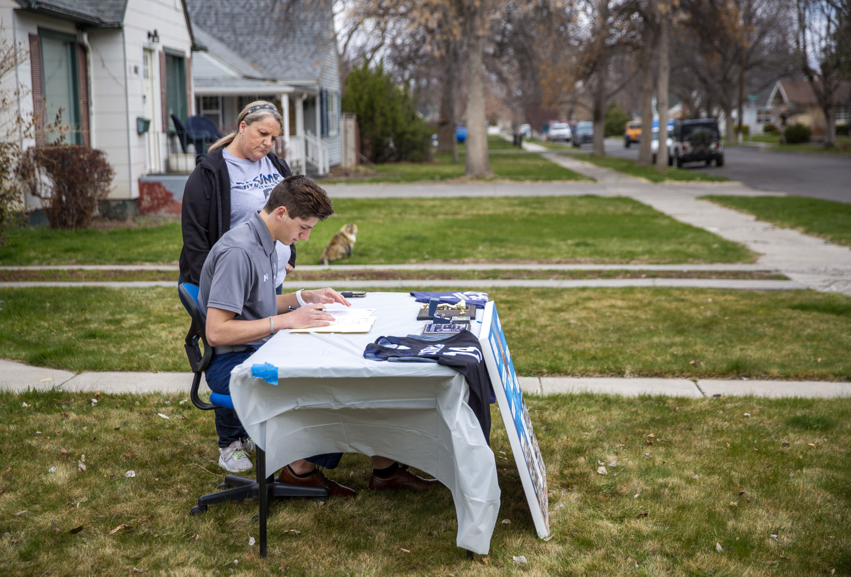 Casper Block signs with Tacoma Community College